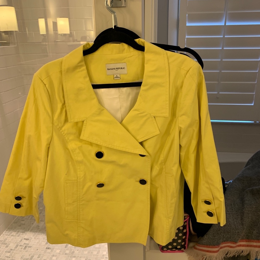 Banana Republic Sailor jacket Yellow XL